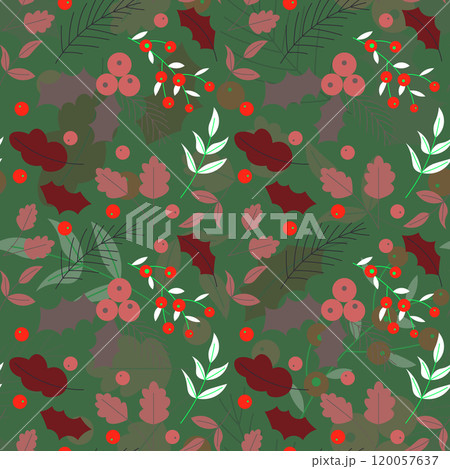 Hand drawn christmas pattern design background. Hand drawn christmas pattern design background. 120057637