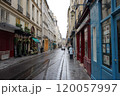 白い村ミハス、石畳の路地 120057997