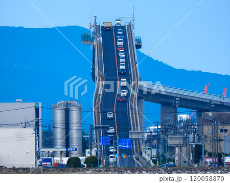 江島大橋（ベタ踏み坂）の風景 120058870