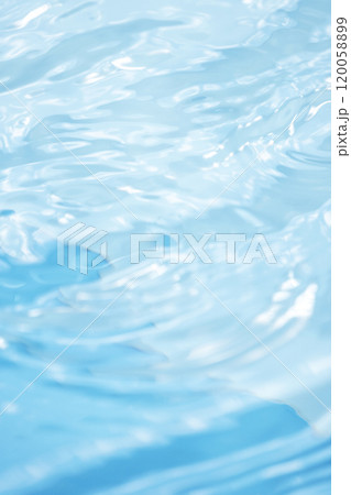ひんやりとした水面　夏色のイメージ 120058899