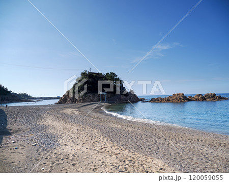 宮ケ島と衣毘須神社 島根 宮ケ島と衣毘須神社 島根 120059055
