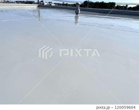 屋上防水　ウレタン樹脂　調整 120059604