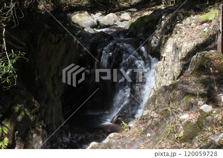 岩の間を流れる 岩の間を流れる 120059728