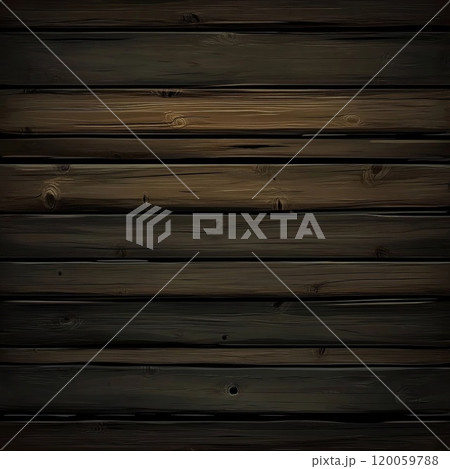 Dark wood texture background surface with old natural pattern, texture of retro plank wood use for background, poster, banner, brochure and graphic design. 120059788