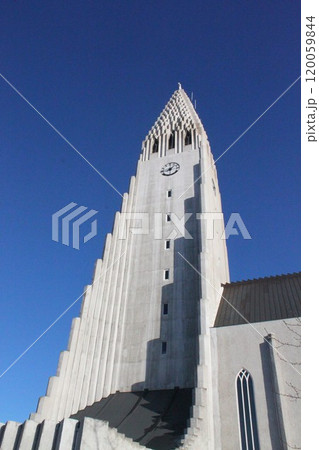 アイスランド、レイキャビク、ハットルグリムス教会 アイスランド、レイキャビク、ハットルグリムス教会 120059844