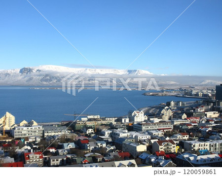 アイスランド、レイキャビクの風景 120059861