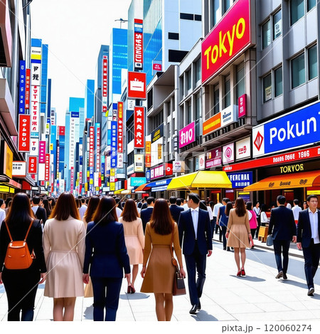 人が多い街 120060274