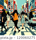 街中を歩く人々 120060275