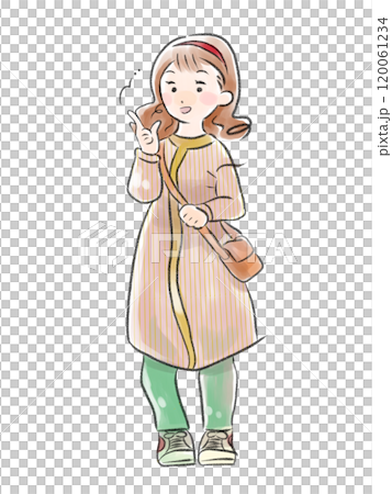 A cheerful woman whose problem has been solved 120061234