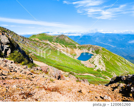 秋の御嶽山登山:継子岳と三ノ池 秋の御嶽山登山:継子岳と三ノ池 120061260