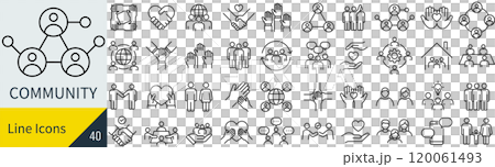 Community Icon Set 120061493