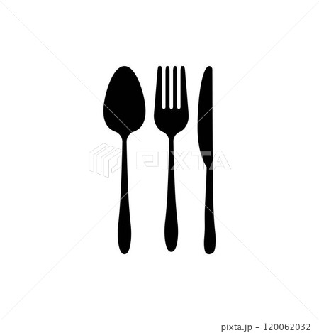 spoon fork knife logo 120062032