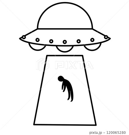 UFOに人がさらわれている所 120065280