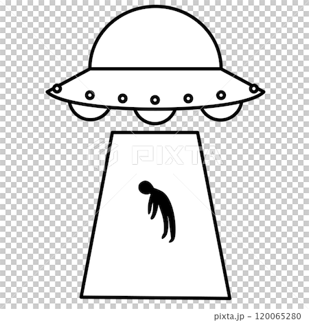 UFOに人がさらわれている所 120065280