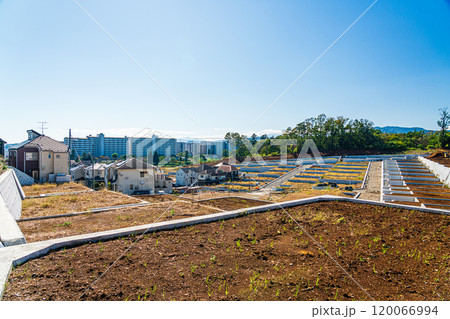 高台の造成地から八王子市街を見渡す 高台の造成地から八王子市街を見渡す 120066994