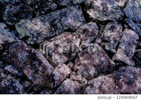 京都府亀岡市谷性寺（光秀寺）の石垣を撮影 120069687