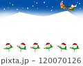サンタクロースと雪だるま③ 120070126
