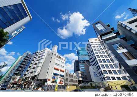 東京　外苑前駅周辺の風景　スタジアム通り 120070494