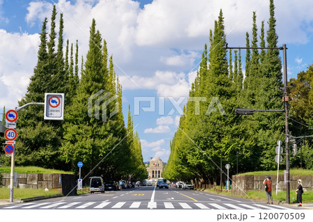 東京　外苑前駅周辺の風景　明治神宮外苑 120070509