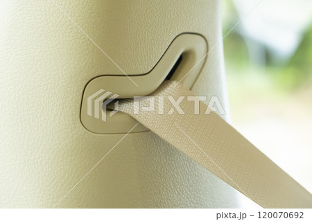 車のシートベルトのイメージ　(写真素材) 120070692