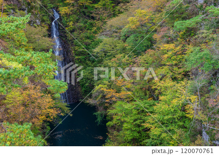八ッ場あがつ湖　不動の滝 120070761