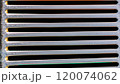 macro photo of the grille for the ventilation hatch 120074062