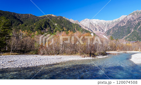 上高地の晩秋 上高地の晩秋 120074508