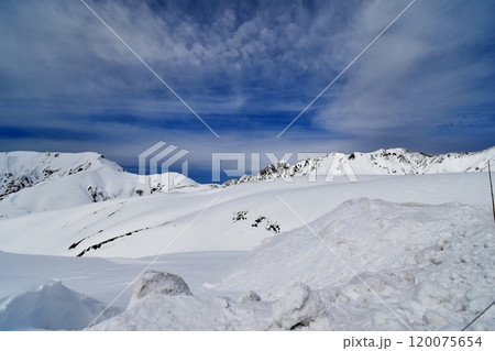 室堂 パノラマ広場からの立山連峰 室堂 パノラマ広場からの立山連峰 120075654