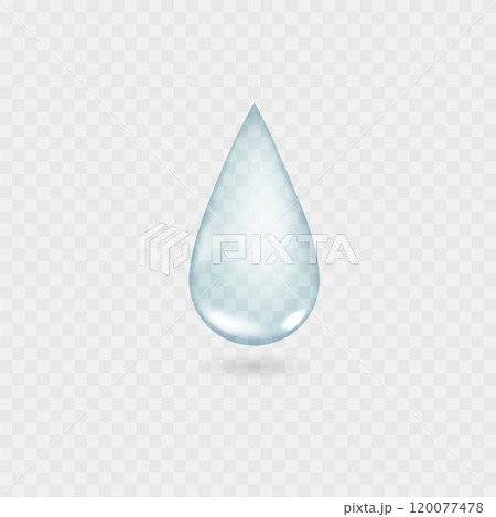 Realistic 3D Aqua Droplet Illustration. Transparent Blue Serum drop for Health and Cosmetic Designs Realistic 3D Aqua Droplet Illustration. Transparent Blue Serum drop for Health and Cosmetic Designs 120077478