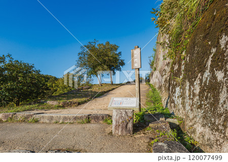 岐阜 苗木城 坂下門跡 120077499