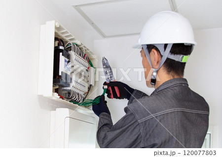 電気工事　電気工事士 120077803