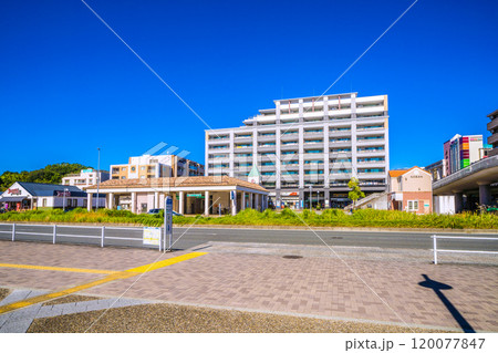 日本の横浜都市景観 横浜市営地下鉄グリーンライン 北山田駅やKOBANなどを望む＝7日 120077847