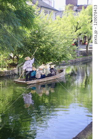 くらしき川舟流し・倉敷美観地区（岡山県・倉敷市） 120078413