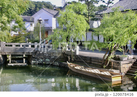 くらしき川舟流し・倉敷美観地区（岡山県・倉敷市） 120078416