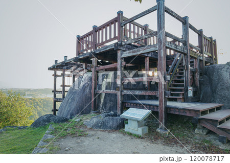 岐阜 苗木城 天守展望台 岐阜 苗木城 天守展望台 120078717