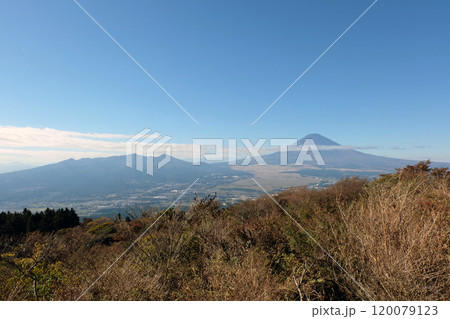 富士と愛鷹山 富士と愛鷹山 120079123