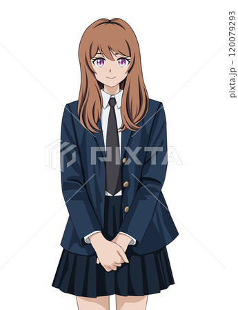 制服を着た女子高生 120079293