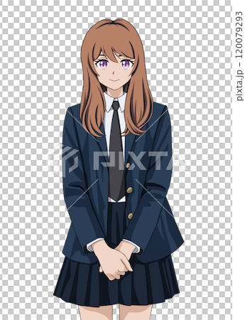 制服を着た女子高生 120079293