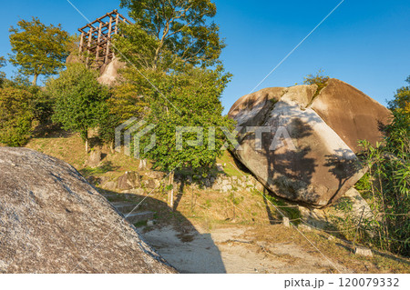 岐阜 苗木城 馬洗岩 岐阜 苗木城 馬洗岩 120079332