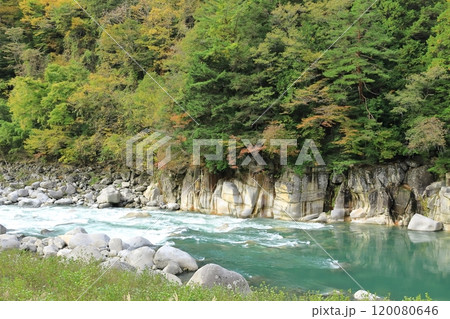 寝覚の床　木曽川 120080646