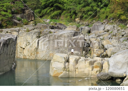 寝覚の床　木曽川 120080651