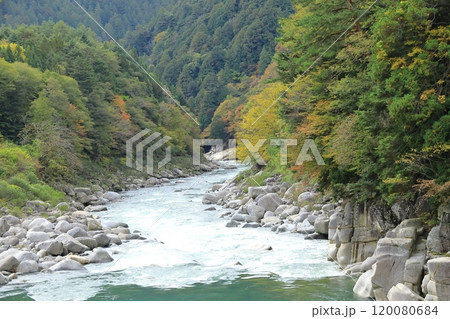 寝覚の床　木曽川 120080684