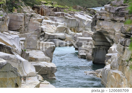 寝覚の床　木曽川 120080709