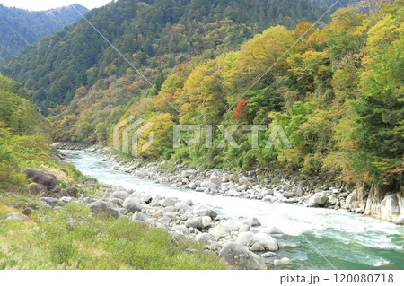 寝覚の床 木曽川 寝覚の床 木曽川 120080718
