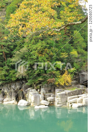 寝覚の床 木曽川 寝覚の床 木曽川 120080725