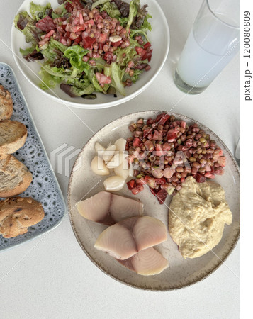 traditional starters and local alcoholic drink of turkey or Greece. Greek ouzo or turkish raki on table traditional starters and local alcoholic drink of turkey or Greece. Greek ouzo or turkish raki on table 120080809