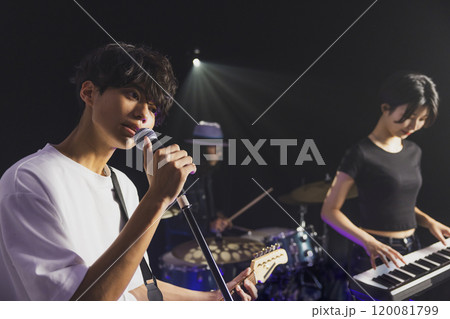 バンド　ライブ　ボーカリスト　 120081799