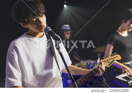 バンド　ライブ　ボーカリスト　 120081800