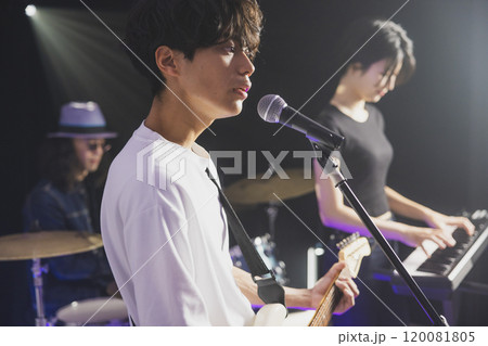 バンド　ライブ　ボーカリスト　 120081805