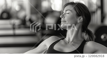 Dramatic Lighthouse Amidst Stormy Waves and Dark Skies at Night. Ai generative 120082918